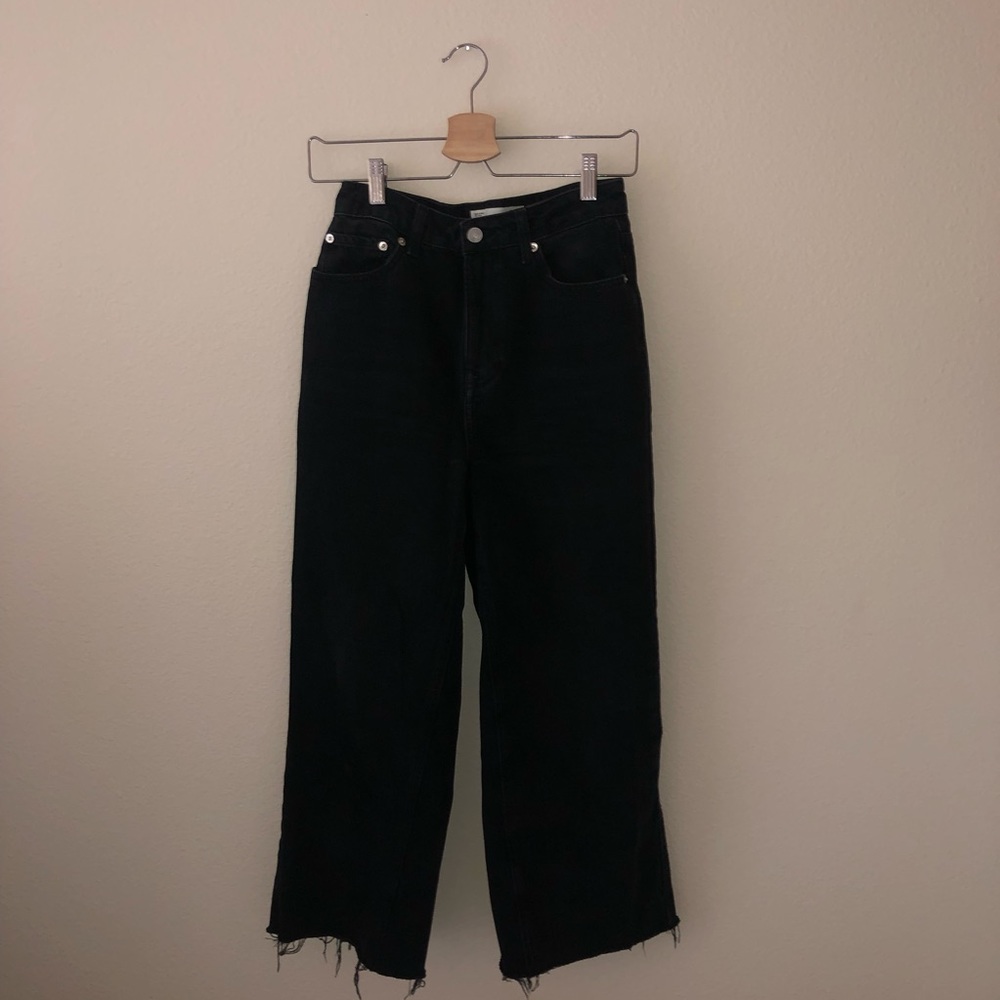 Topshop Moto wide leg